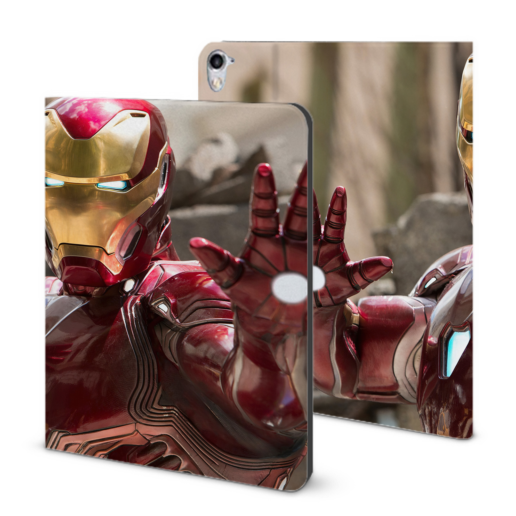 （画像用） アベンジャーズ The Avengers IPad ケース ブック型 PUレザー TPU 耐衝撃 軽量 薄型 ペン収納なし 全面保護 IPad 各モデル対応